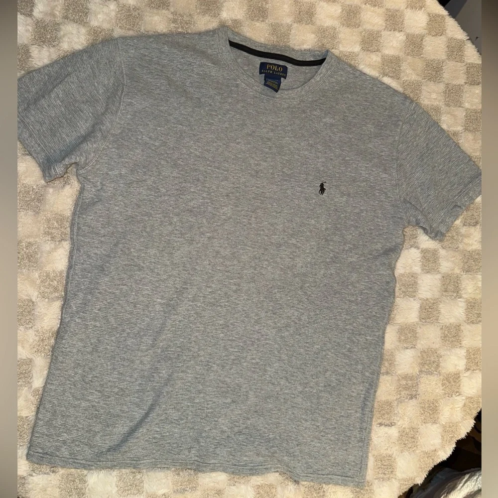 Polo by Ralph Lauren Light Gray Short Sleeve Tee